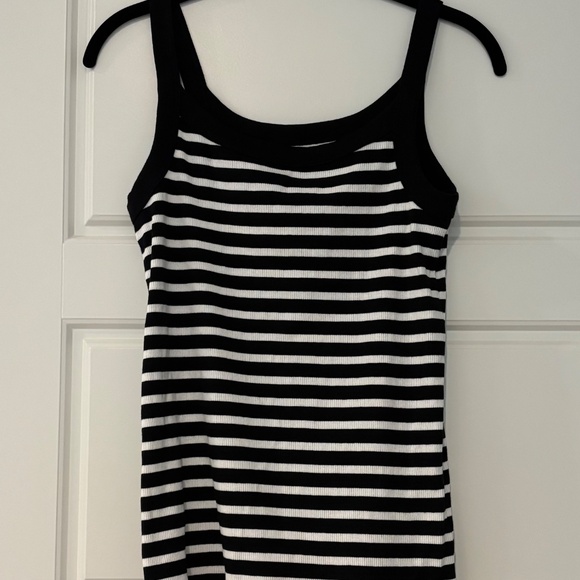 Set of 3 Women's Gap Black and White Striped Tops Size M Tall - Picture 5 of 16